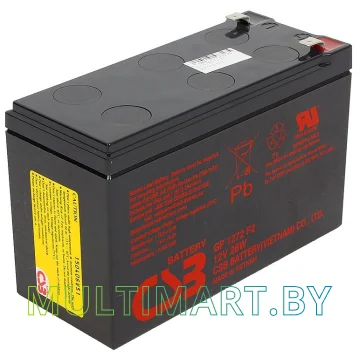 Аккумулятор для ИБП CSB Battery GP1272 F2 (12В/7.2 А·ч)